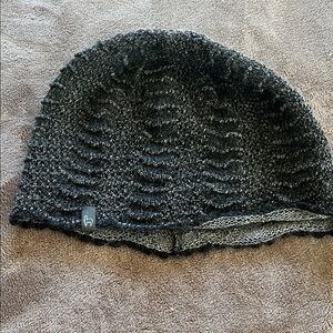 Stylish Black and Gray Knit Beanie